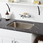 Signature Hardware 448989 Medford 231/2" Undermount Single Basin Stainless Open. Price: $199.50.