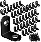 40PCS Bracket Corner Brace Sets Black 90 Degree Right Angle New. Price: $14.00.