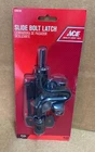 Ace Gate Door 5299128 4-1/8" Slide Bolt Latch Black Lockable New. Price: $7.75.