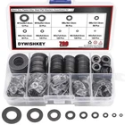 700 Pieces 9 Sizes Black Zinc Plated Steel Flat Washers Assortment Kit (M2 M2... New. Price: $28.34.