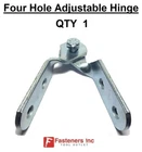 (qty 1) 4-HOLE Adjustable Hinges For Unistrut Channel & B-line #4683 P1354 B335 New. Price: $25.19.