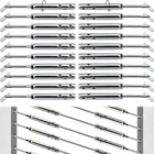 Swageless Tensioners For Metal Posts Cable Railing Hardware Kit, 3/16 Sta... New. Price: $199.75.