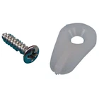 Us Hardware WP-8830C White Nylon Storm Window Screen Clip 7/8 X 1/2 In. New. Price: $10.10.