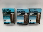 Lot 3 Hillman Fasteners Galvanized Roofing Nails 11 Gauge 7/8-IN 1-LB. Open. Price: $21.99.