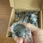 Ravinte 13 Pack Matte Black Kitchen Cabinet Knobs 1-1/4 Inch Round Drawer Pulls Open. Price: $8.99.