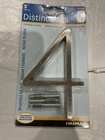 Hillman 5 #4 Distinctions Floating & Flush Mount Steel House Address Number New. Price: $7.99.