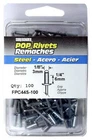 100-PACK Medium Steel Rivets New. Price: $24.70.