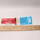 (4-PK) Hillman Reflective Safety Tape Red 6" X 1.3" 847335 New. Price: $8.45.
