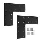 Post Bracket, 13.2"X Heavy Duty Mending Plate With Powder Coated Perg... New. Price: $38.56.