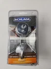 Schlage B60CS Deadbolt Satin Chrome Open. Price: $28.83.