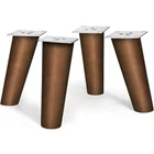 Aoryvic 6" Angled Wood Furniture Legs, Sofa Couch Chair Replacement Feet New. Price: $45.12.