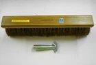Laitner Gt Grip-tite 18'' Wooden Floor Brush 4" Brown Palmyra Bristles Usa New. Price: $12.99.
