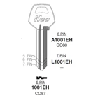 Kaba Ilco A1001EH-CO88 Key Blank,type CO88,PK3 New. Price: $6.99.