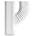 Vyh Downspout Gutter Connector 2X3 Upright High Gloss White New. Price: $40.86.