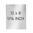 304 Stainless Steel Sheet - 12" X 8" 1/16" Thin Plate ... New. Price: $31.79.