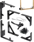 Heavy Duty Fence Gate Kit, Corner Brace Bracket With Self-locking La New. Price: $42.11.