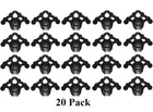 Jsp Manufacturing Plastic Roof Ice Guard Snow Stops- Standing 20,BLK New. Price: $34.95.