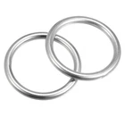 Uxcell 316 Stainless Steel Round Welded O-rings 45X6MM, Silver Tone New. Price: $12.16.
