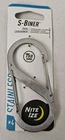 Nite S-biner Size NO.4 Silver 2 1 Carabiner New. Price: $13.50.