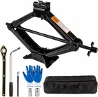Portable Jack Kit, 2 Ton (4409 Lbs) Scissor For Car, Upgrade Black New. Price: $33.72.