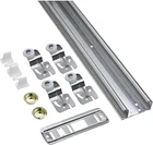 N343-111 By-passing Door Hardware Set, 48-INCHES, Coated With Weatherguard Prote New. Price: $56.99.