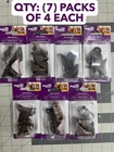 7-PACK 4/PC National Hardware N176-347 Antique Bronze Chair Leg Braces 1" X 3/4 New. Price: $36.38.