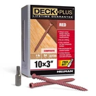 Deck Plus 48460 Red Star Drive Flat Head Composite Screw #10 X 3 In. New. Price: $17.16.