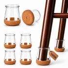 Yozon Chair Leg Floor Protectors For Hardwood Round Medium, CLEAR-32PCS New. Price: $33.96.