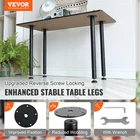 Vevor 28 Inch Adjustable Desk Legs, Reinforced Steel Office Furniture New. Price: $44.90.