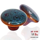 Vintage Round Cabinet Knobs Glazed Ceramic For LARGE(38 Mm) 10 Pack New. Price: $25.91.