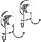 Home So Suction Cup Hooks For Shower, Bathroom, Kitchen, Glass Door, Mirror, Til New. Price: $22.65.
