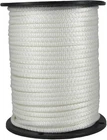 1/4 Inch White Dacron Polyester Rope - 500 Foot Spool Solid Braid New. Price: $79.16.