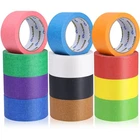 Oleitodh 12 Rolls Colored Masking Tape Painters Inch X 360 Yards, Rain... New. Price: $40.11.