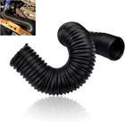 Ijuicy 1 Pc Car Duct Hoses, 2.5" Flexible Retractable #63 Mm, Black New. Price: $21.99.