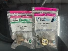 2-PACK Lot Sharkbite K334A Evopex Plastic Drop Ear Elbow 1/2" Fpt Fitting New. Price: $16.88.