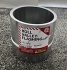 Gibraltar A959-50-6: 6" X 50' Galvanized Flat Stock Roof Roll Valley Flashing Open. Price: $42.99.