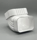 Amerimax Traditional Vinyl 5.5 White Front Elbow For 4X3 Rain Downspout M0727 New. Price: $9.95.