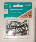 National Hardware N180-024/ V2305 Locking Curved Hooks, 1", Zinc Plated New. Price: $8.49.