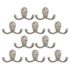Design House 207753 Double Robe Hook - 10 Pack Nickel New. Price: $30.86.