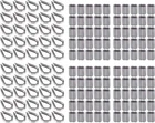 Proster 100PCS 1/8" Wire Rope Aluminum Crimping Sleeve Crimps, And 50PCS M3 304 New. Price: $28.11.