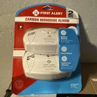 New First Alert Carbon Monoxide Alarm 2-PACK 9V Batteries Included Cat 1042411. Price: $16.99.