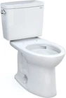 Toto Drake Two-piece Elongated 1.6 Gpf Universal Height Tornado Flush Toilet Wit New. Price: $380.40.