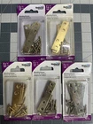 5-PACK Lot 4/PC National Hardware N191-007 Mending Brace 3" X 5/8" Satin Brass New. Price: $22.93.