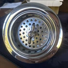 Signature Hardware PCH-5027-CP 3-1/2" Wing Nut Basket Strainer- Chrome New. Price: $39.00.