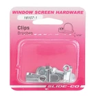 Prime-line Mill Steel Screen Clip For 1/16 Inch 4 Pk (pack Of 6) New. Price: $16.46.