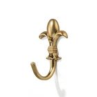 5 Packs Brushed Brass Heavy Duty Wall Mount Clothes Coat Robe Towel Hooks New. Price: $29.31.