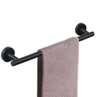 Nearmoon Bath Towel Bar, Thicken Stainless Steel Shower 18 Inch, Matte Black New. Price: $23.99.