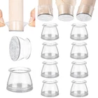 Aneaseit Chair Leg Floor Protectors - 8 Pcs Crystal Clear Medium, New. Price: $16.16.