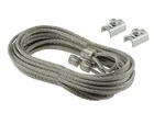 Prime-line 104 In. X 1/8 D Carbon Steel Safety Cables (pack Of 3) New. Price: $38.62.