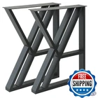 Minwadil Set Of Metal Table Legs 28 Inch Desk Reinforced Geometric New. Price: $164.47.